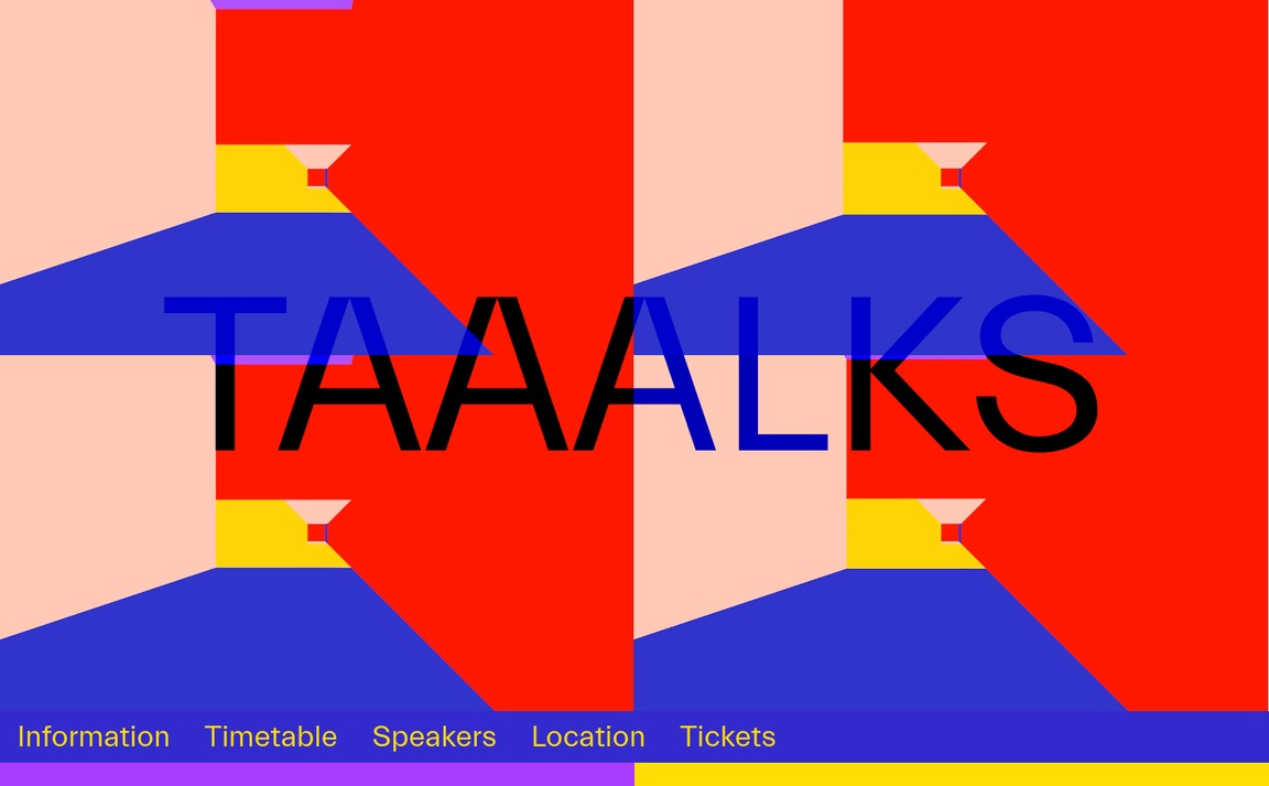 Web Design Inspiration - Taaalks