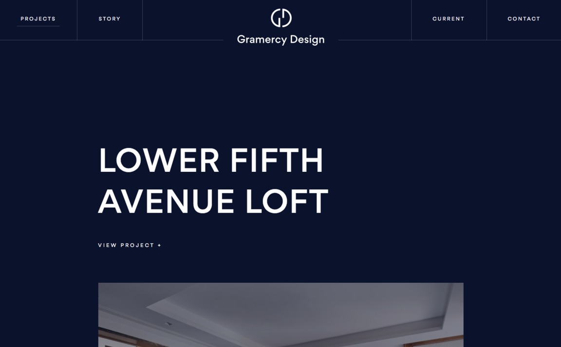 Web Design Inspiration - Gramercy Design