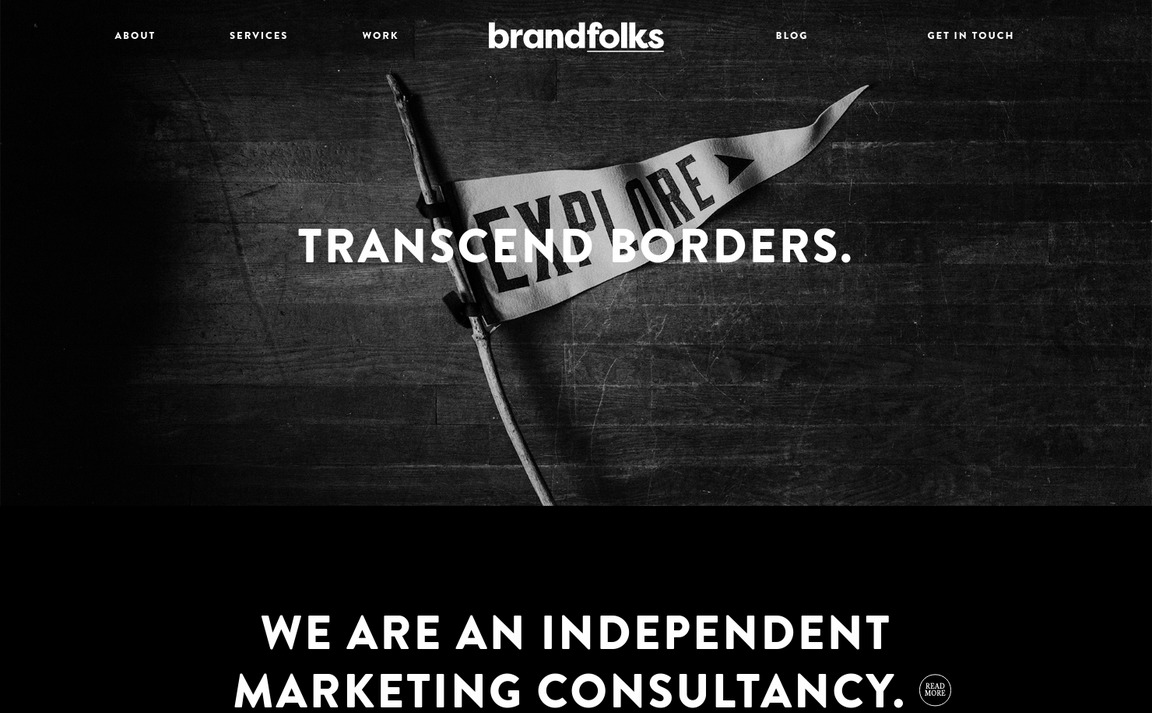 Web Design Inspiration - Brandfolks