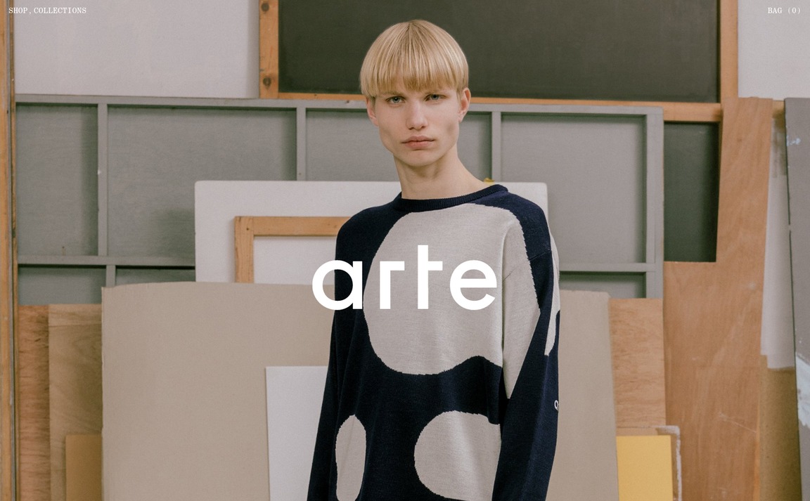 Web Design Inspiration - Arte Antwerp