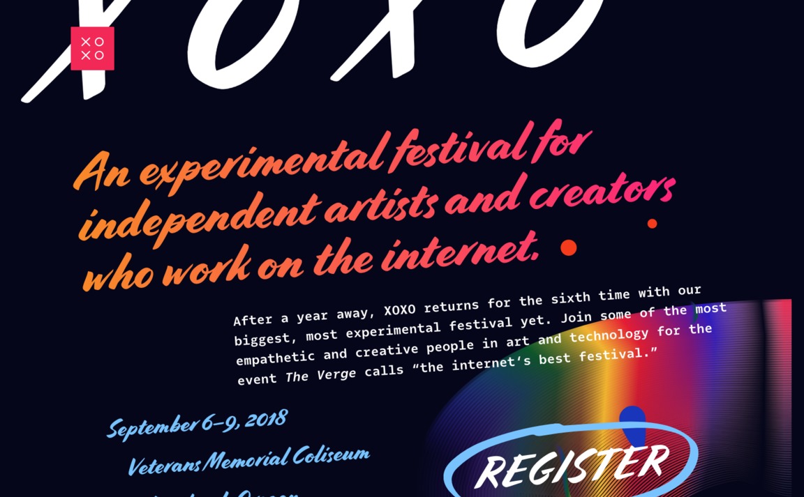 Web Design Inspiration - XOXO 2018
