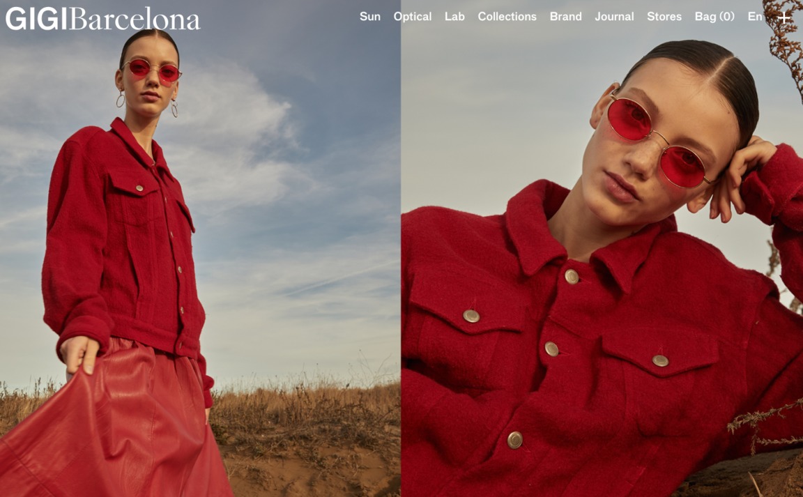 Web Design Inspiration - GIGI Barcelona