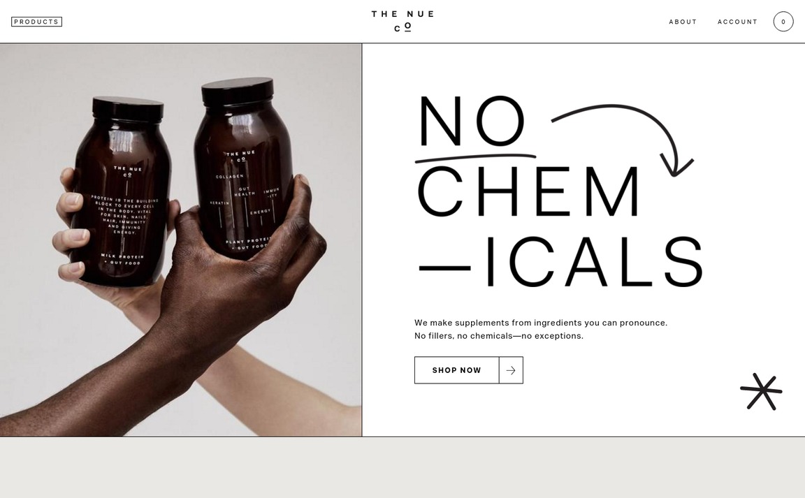 Web Design Inspiration - The Nue Co.