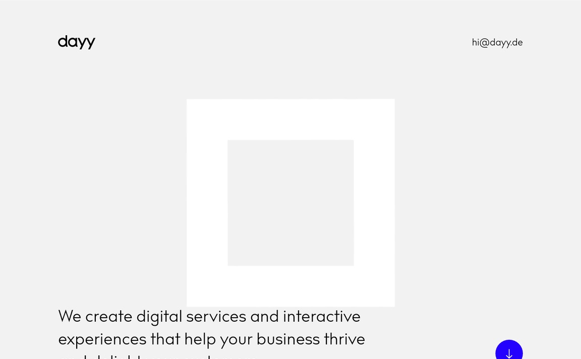 Web Design Inspiration - Dayy