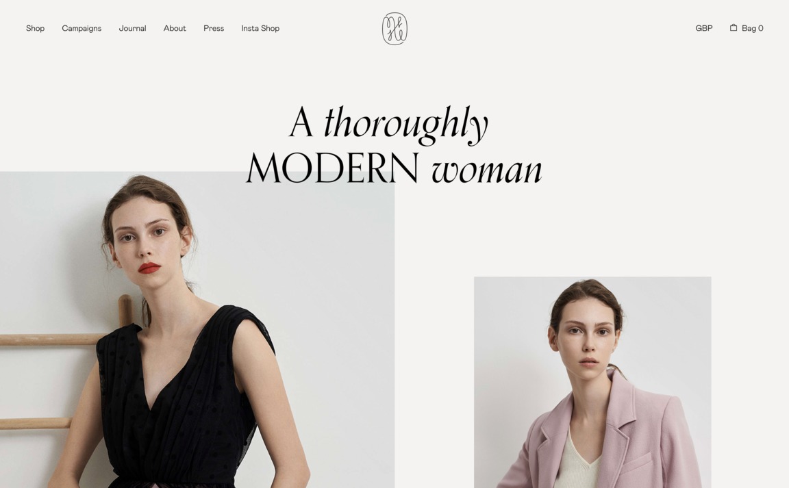 Web Design Inspiration - Isabelle Fox