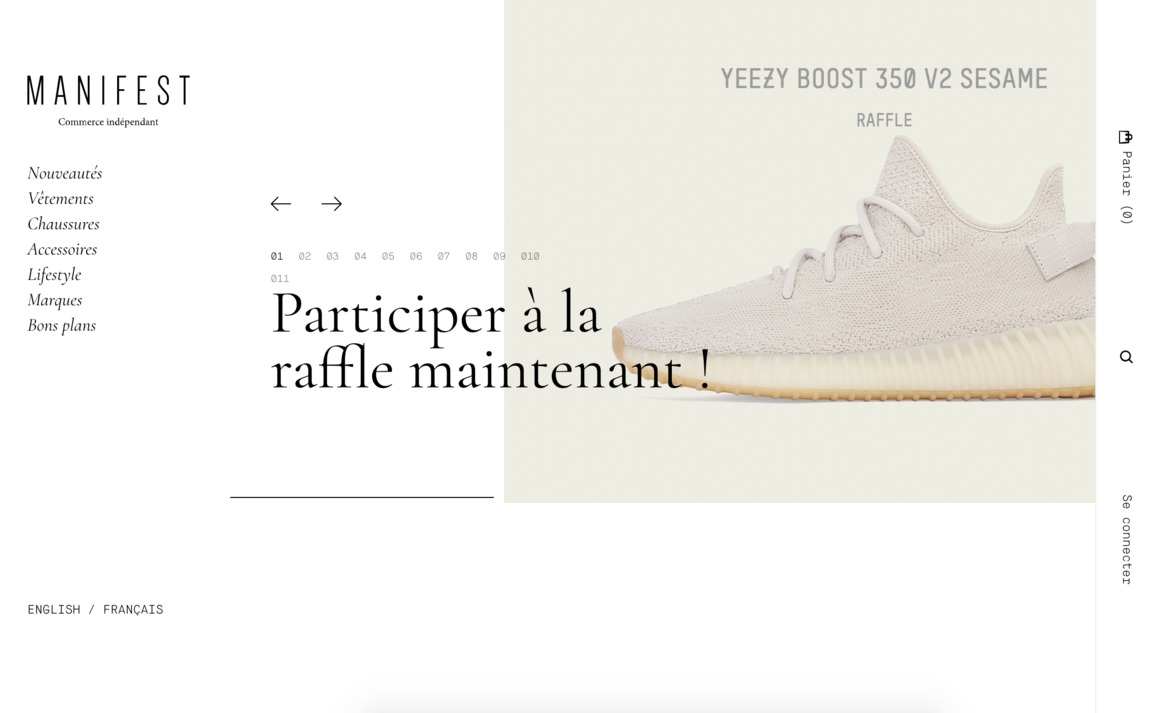 Web Design Inspiration - Manifest