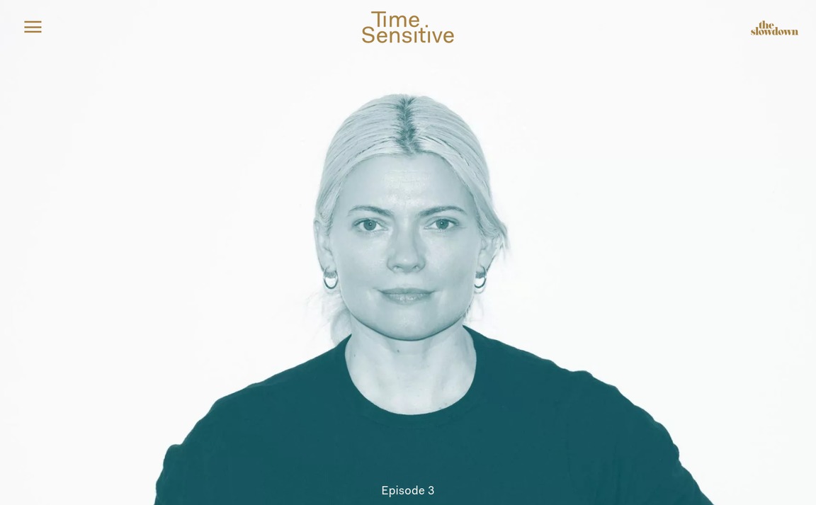 Web Design Inspiration - Time Sensitive