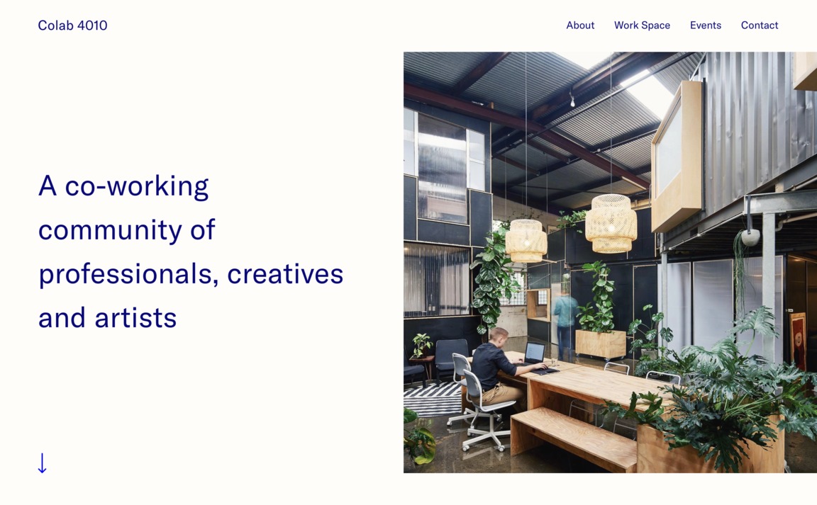 Web Design Inspiration - Colab 4010