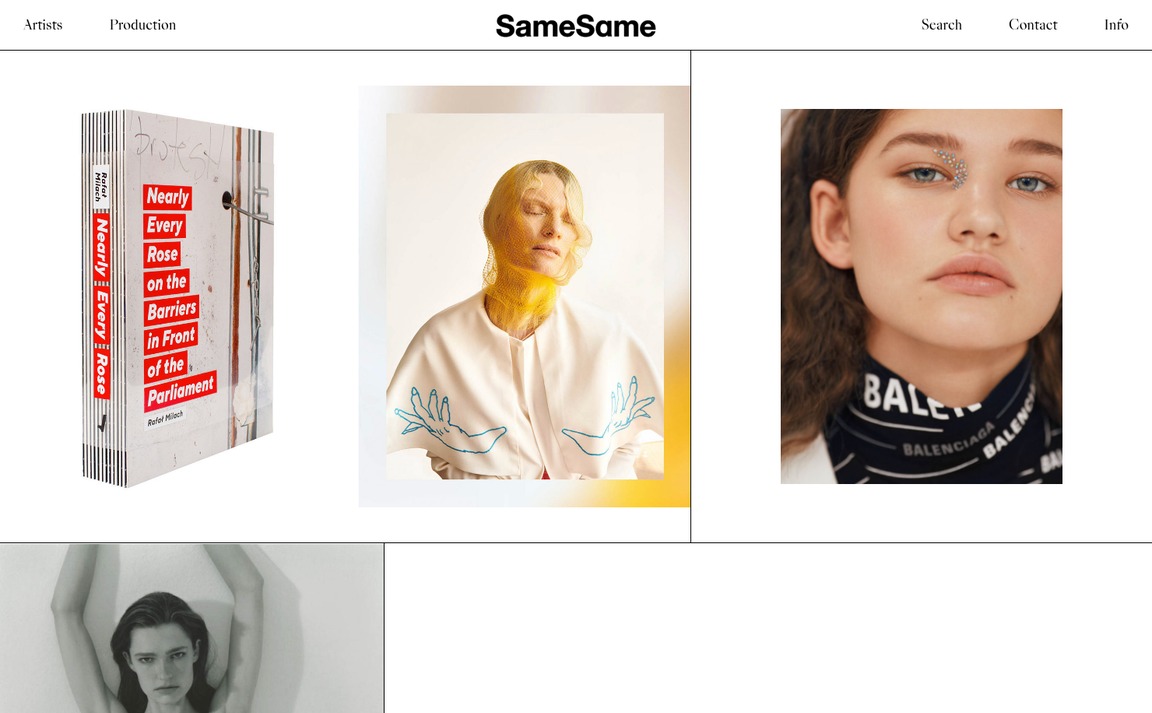 Web Design Inspiration - SameSame