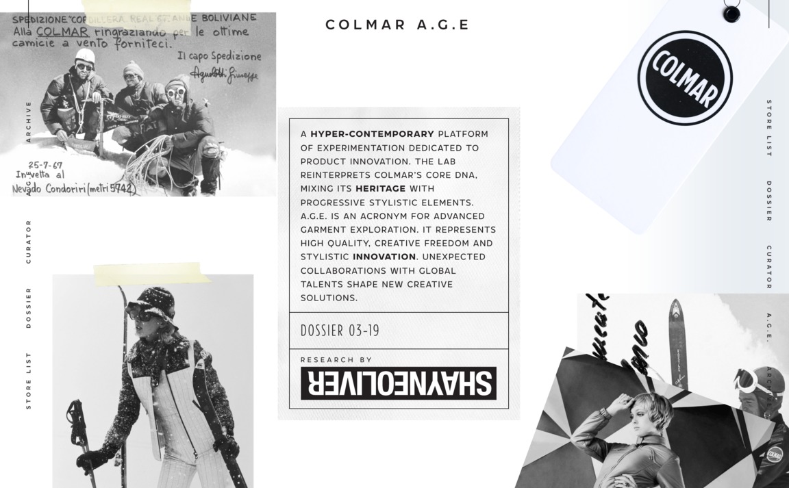 Web Design Inspiration - Colmar A.G.E.