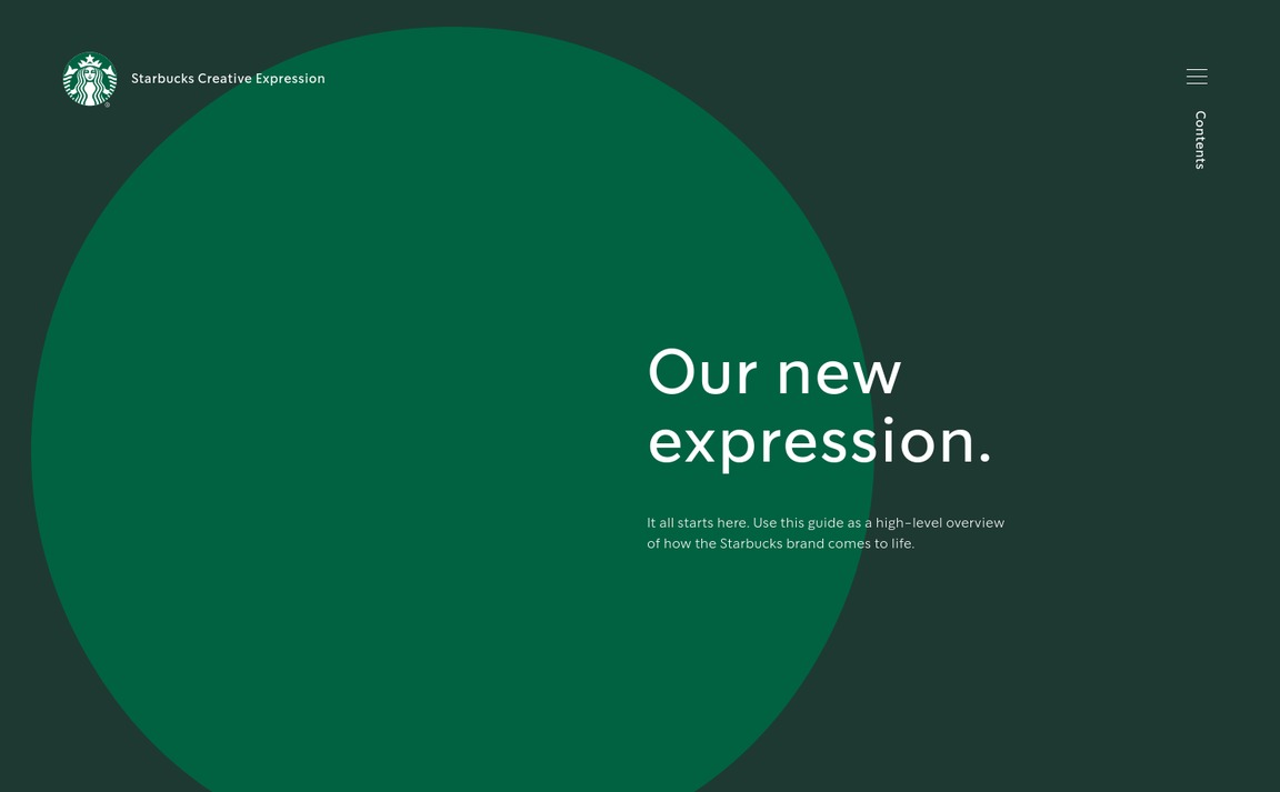 Web Design Inspiration - Starbucks Creative Expression