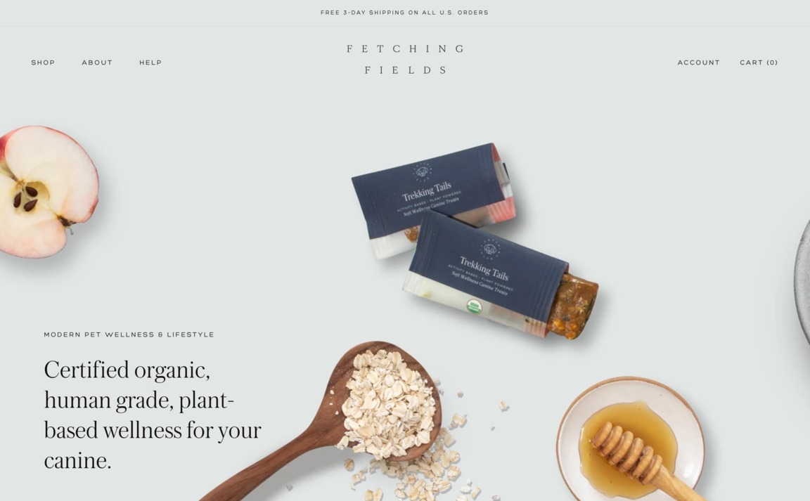 Web Design Inspiration - Fetching Fields