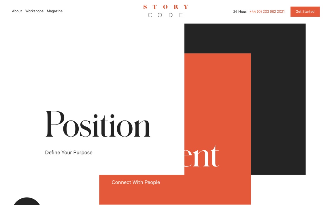 Web Design Inspiration - StoryCode