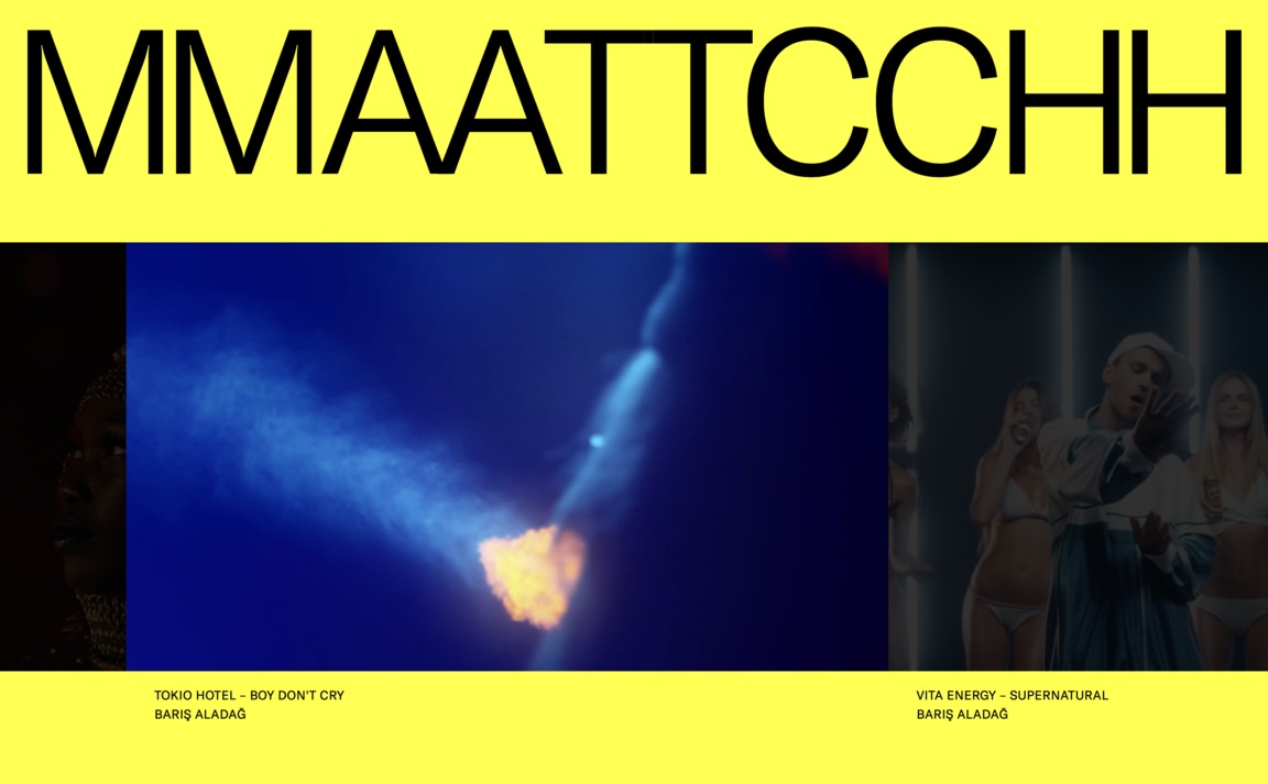 Web Design Inspiration - Mmaattcchh