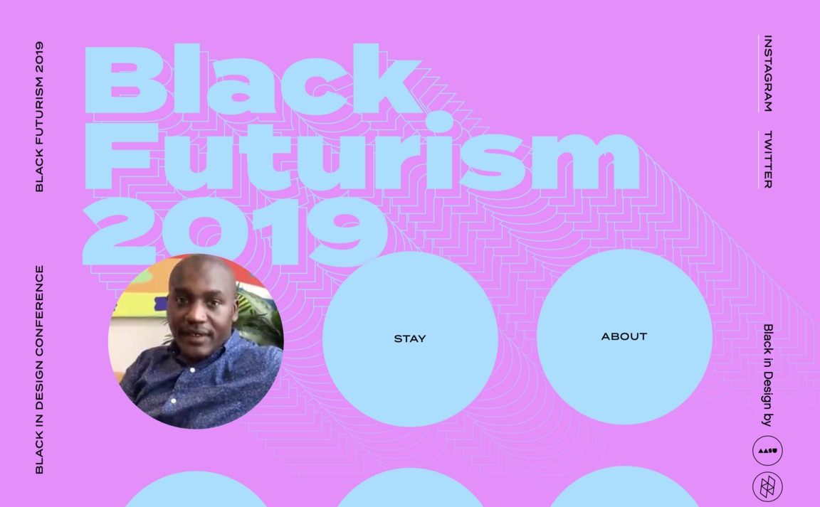 Web Design Inspiration - Black Futurism 2019