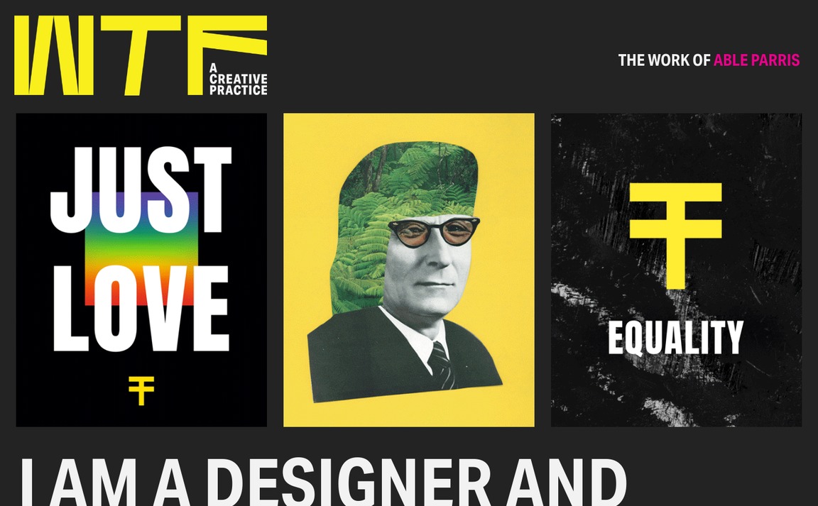 Web Design Inspiration - WTF.studio