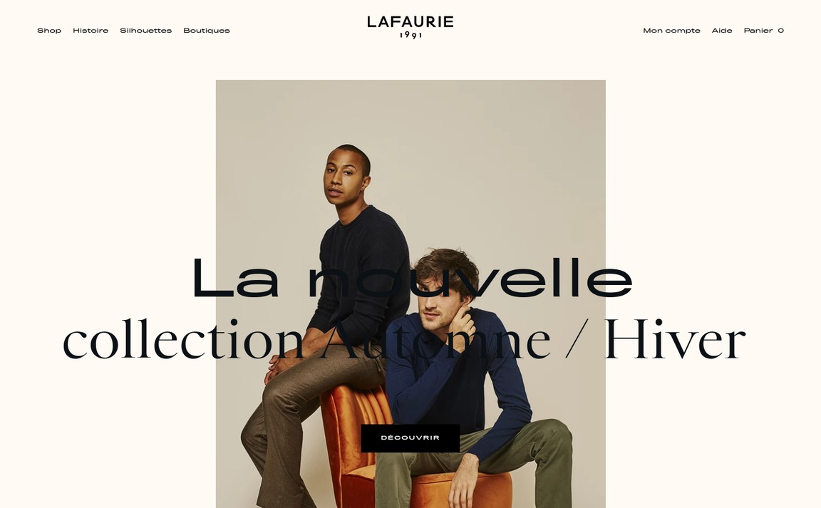 Web Design Inspiration - Lafaurie Paris