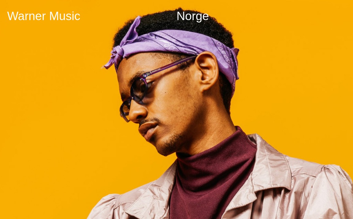 Web Design Inspiration - Warner Music Norway