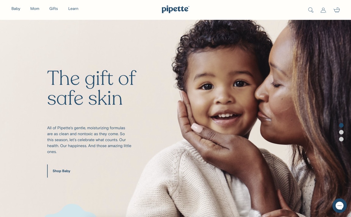 Web Design Inspiration - Pipette