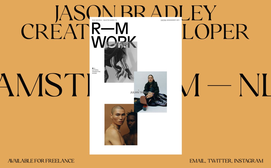 Web Design Inspiration - Jason Bradley