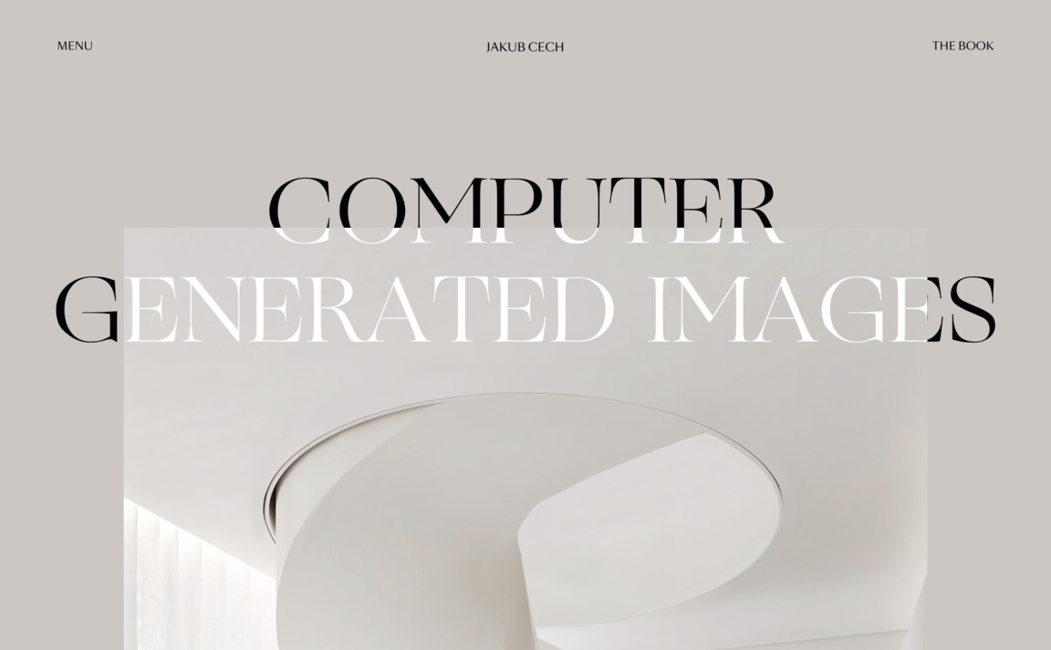 Web Design Inspiration - Jakub cech