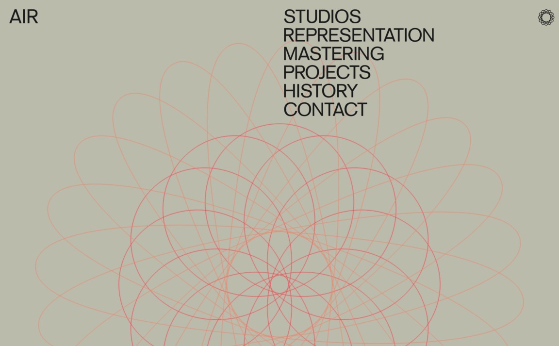 Web Design Inspiration - AIR Studios