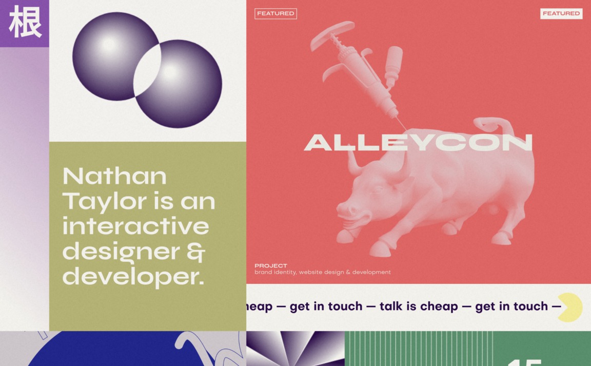 Web Design Inspiration - Nathan Taylor