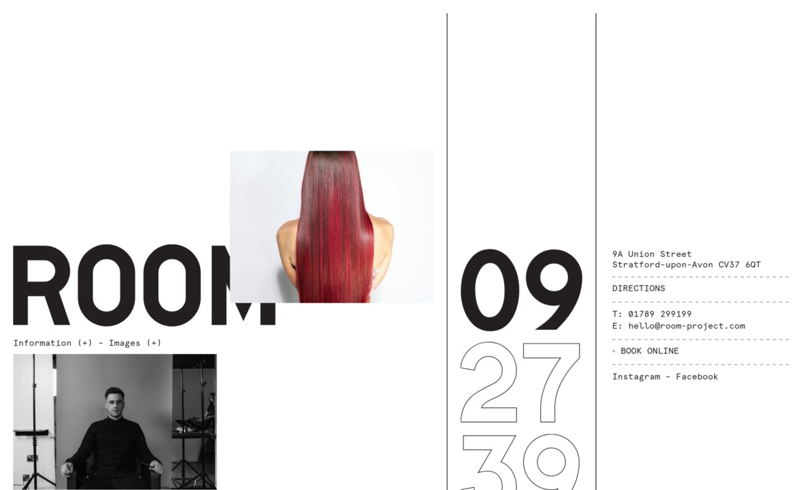 Web Design Inspiration - Room Project