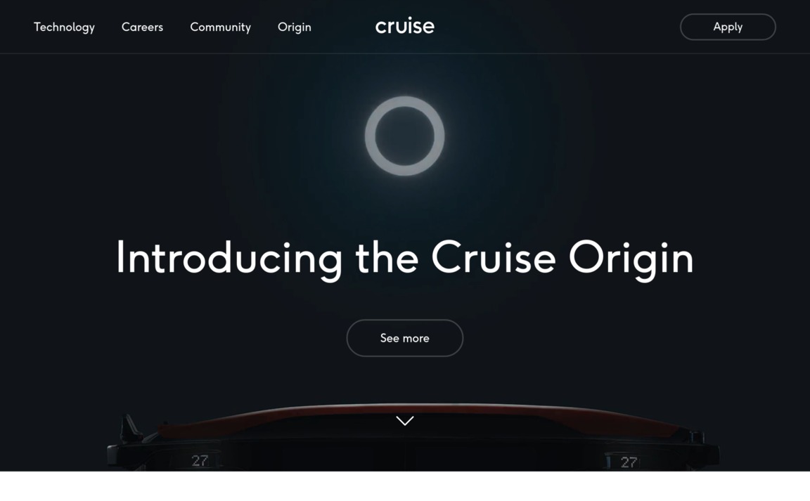 Web Design Inspiration - Cruise