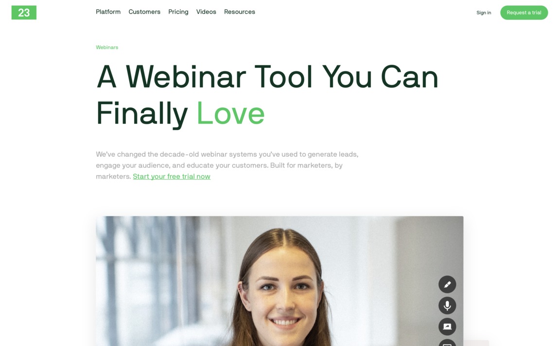 Web Design Inspiration - TwentyThree