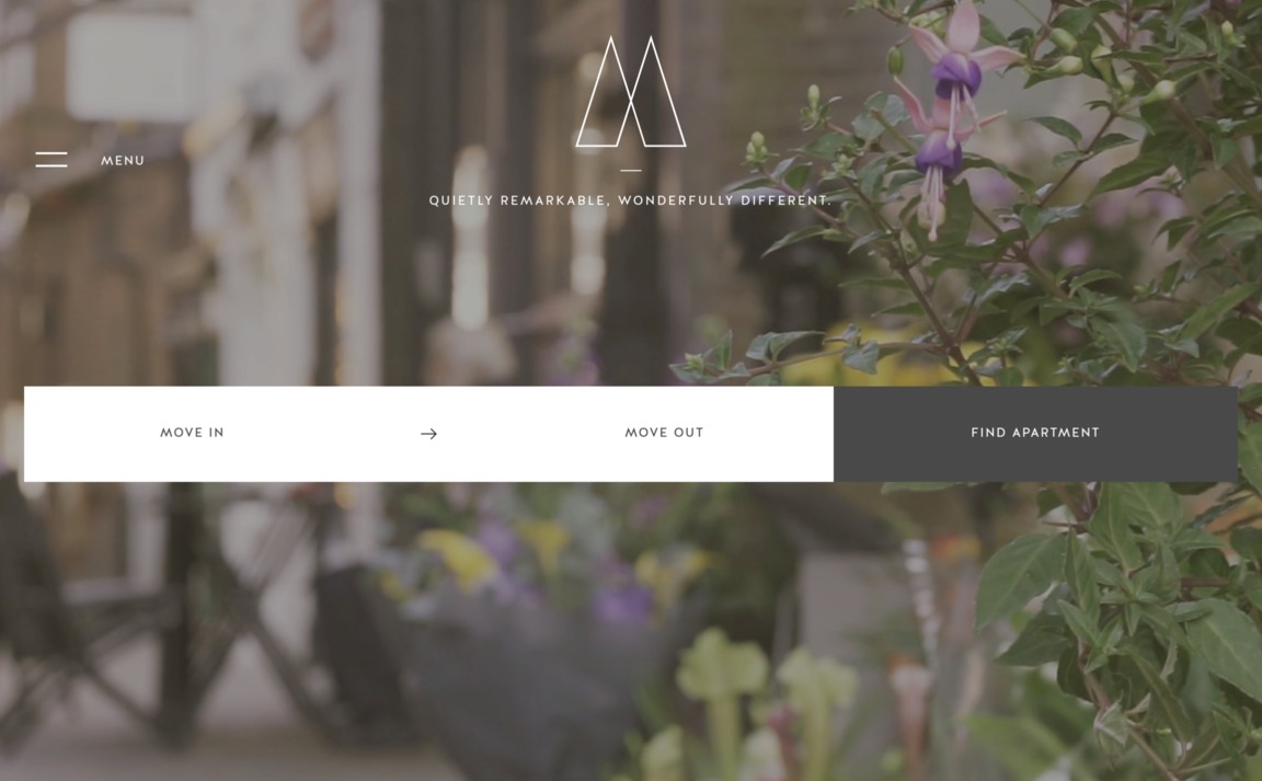 Web Design Inspiration - Mirabilis