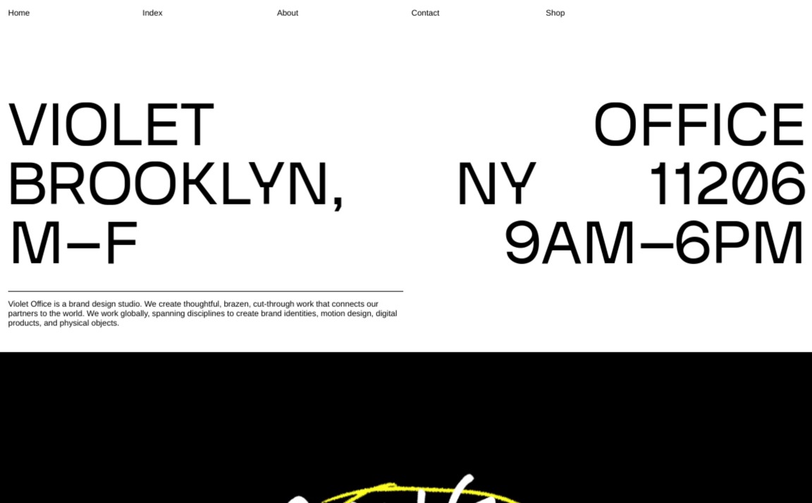 Web Design Inspiration - Violet Office