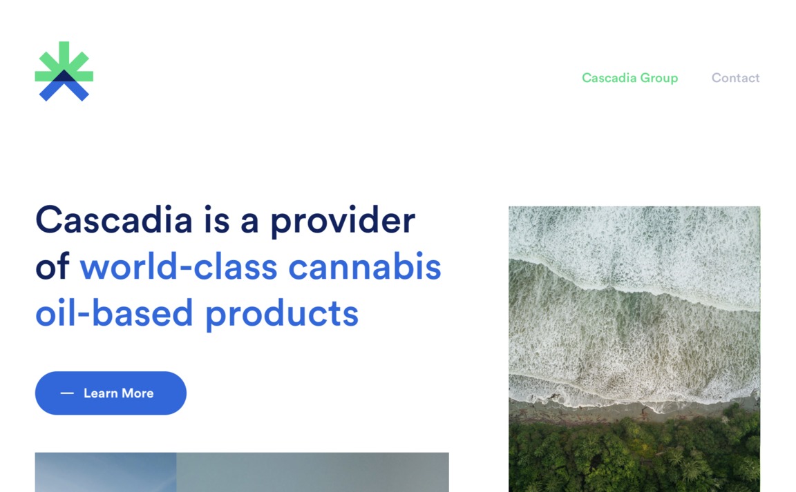 Web Design Inspiration - Cascadia Group