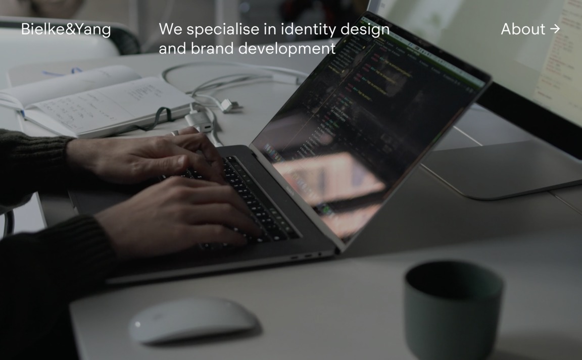 Web Design Inspiration - Bielke&Yang