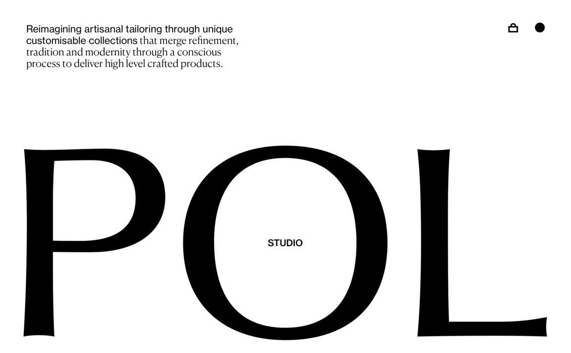 Web Design Inspiration - POL Studio