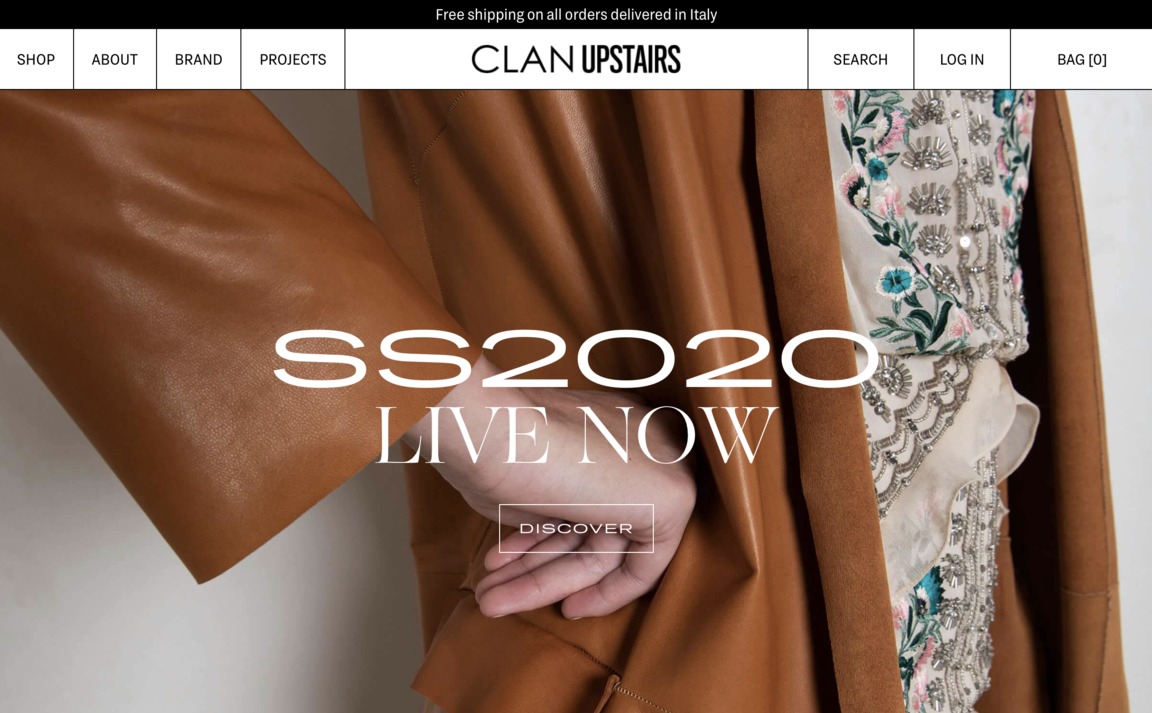 Web Design Inspiration - Clan Upstairs