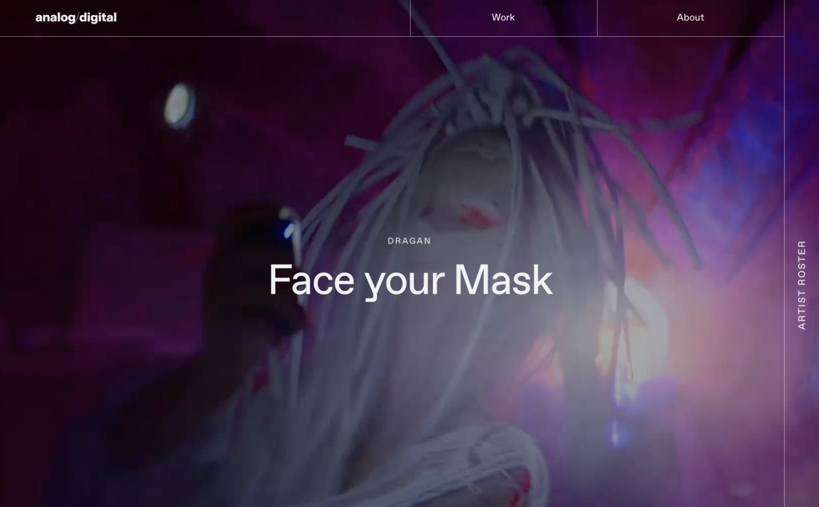 Web Design Inspiration - Analog/digital