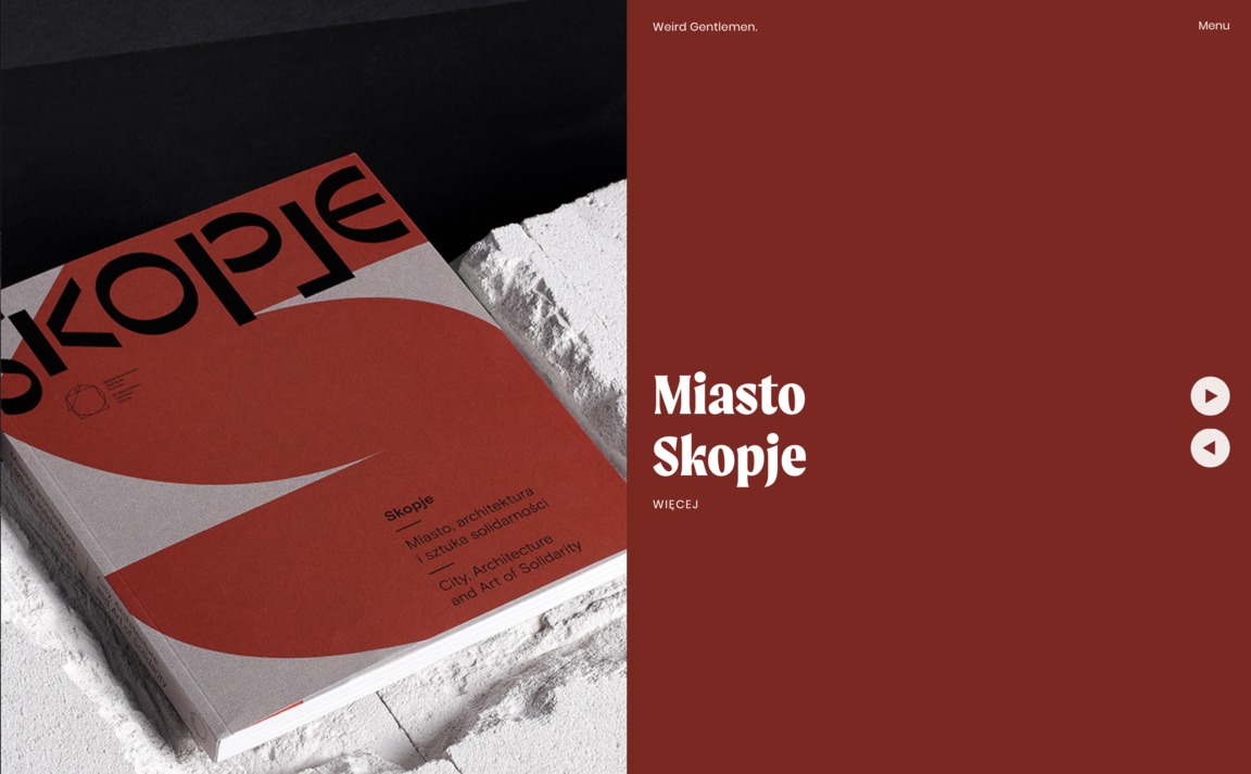 Web Design Inspiration - Weird Gentlemen