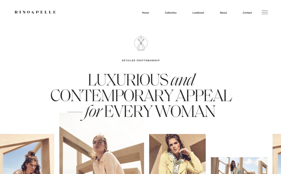 Web Design Inspiration - Rino & Pelle