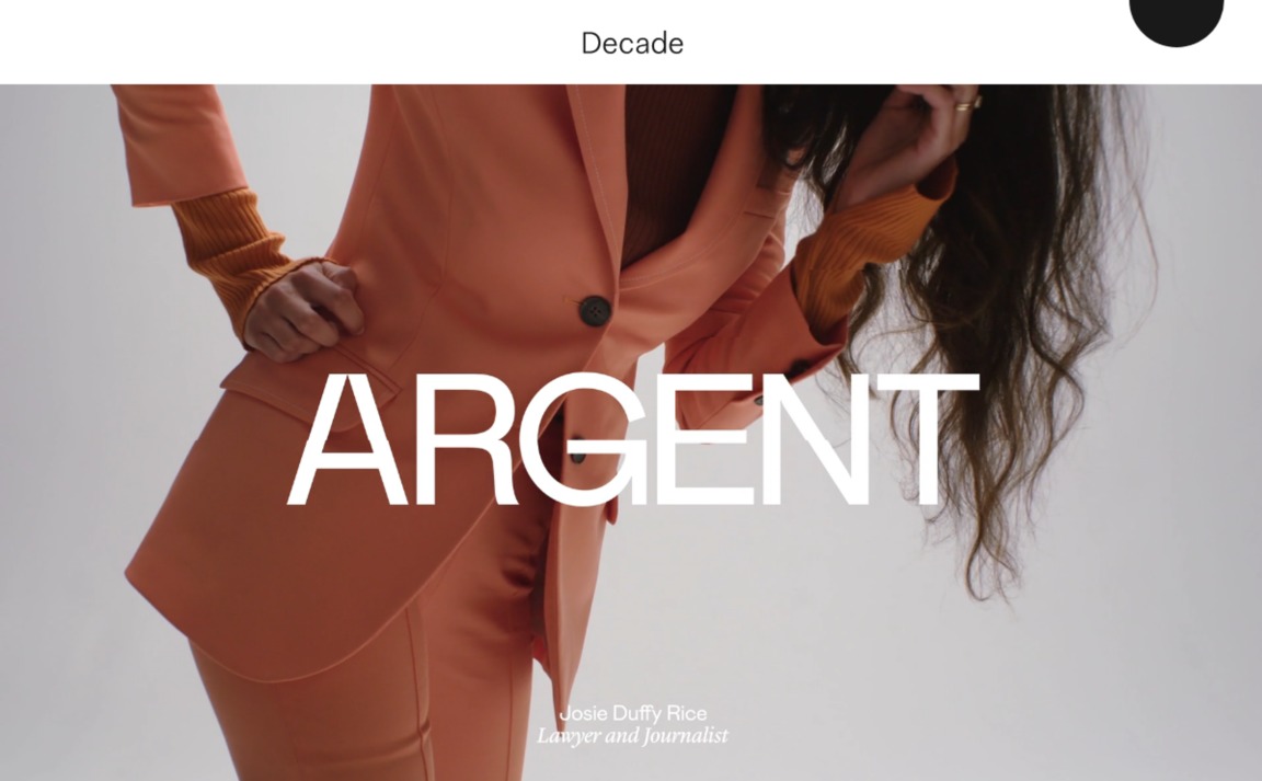 Web Design Inspiration - Decade