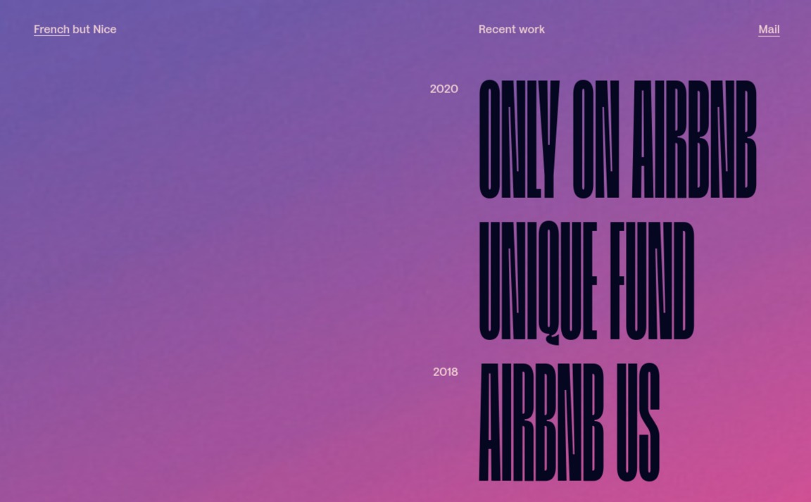 Web Design Inspiration - Olivier Gillaizeau