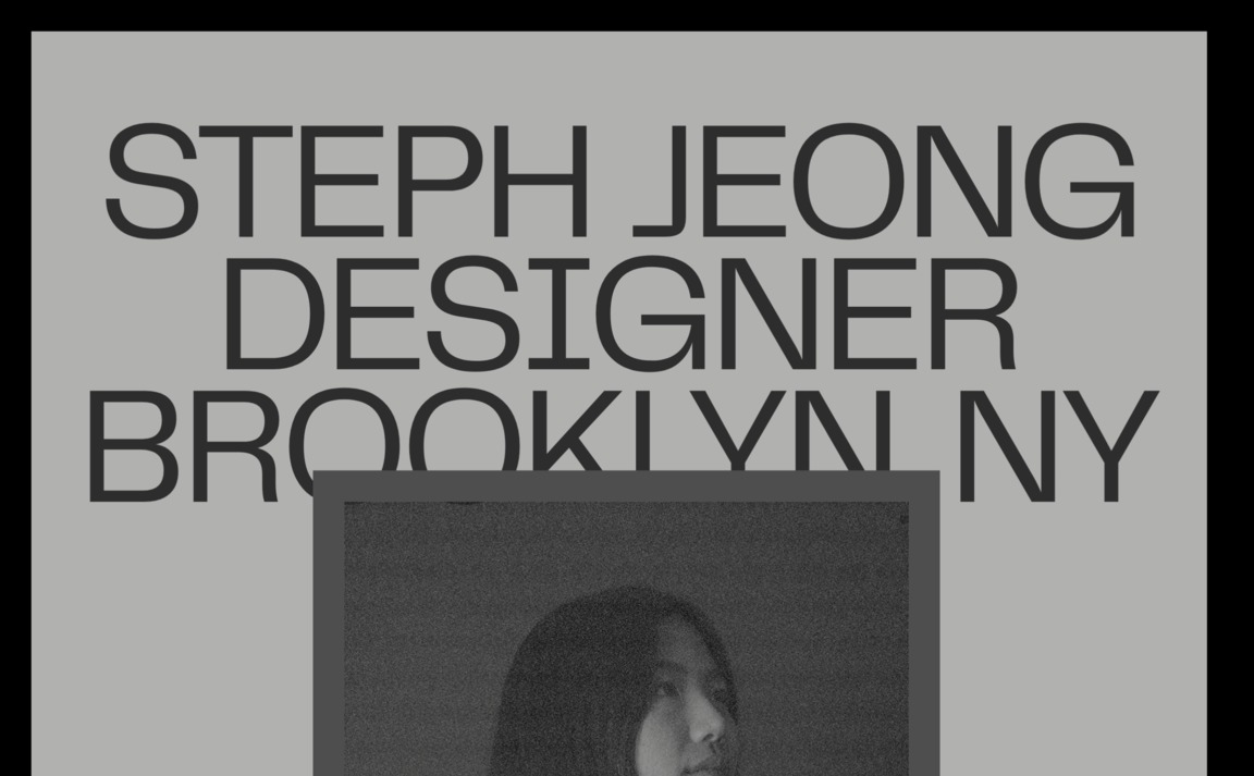 Web Design Inspiration - Stephanie Jeong