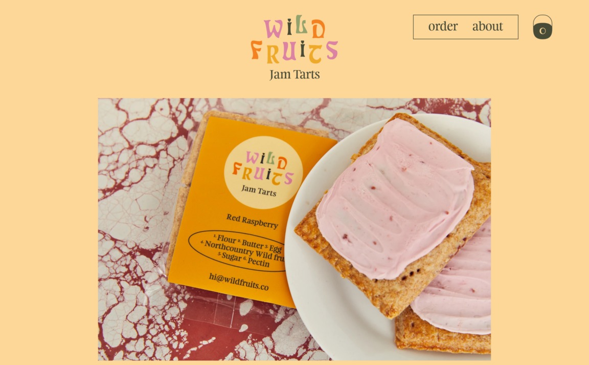 Web Design Inspiration - Wild Fruits