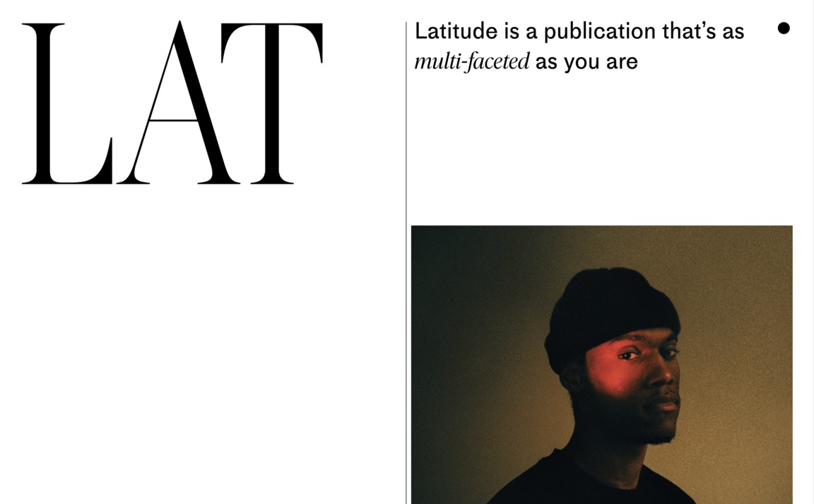 Web Design Inspiration - Latitude