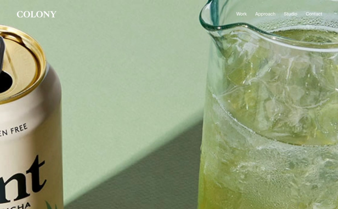Web Design Inspiration - Colony