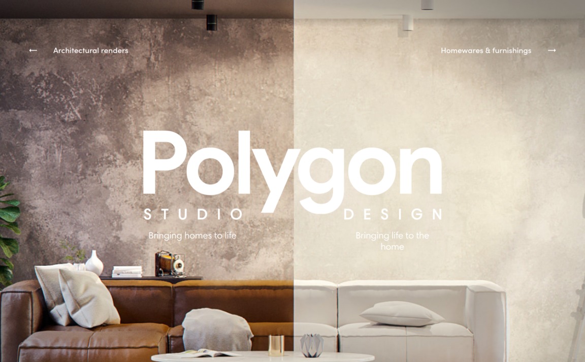 Web Design Inspiration - Polygon