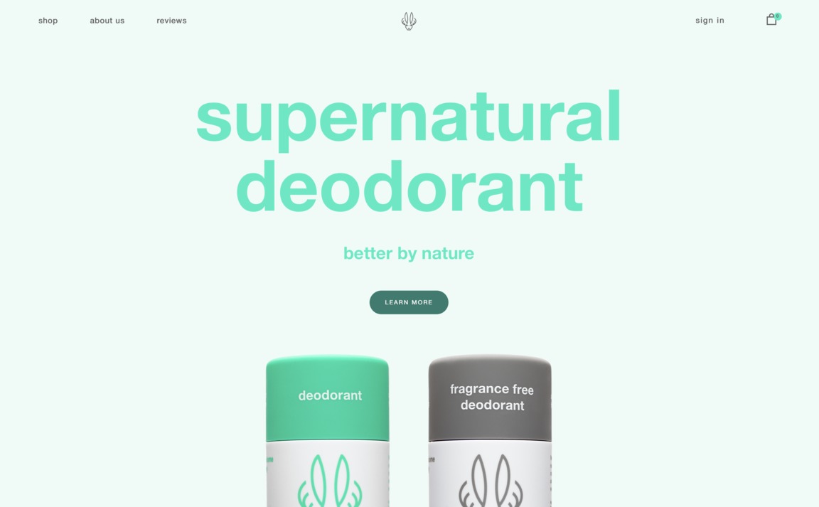 Web Design Inspiration - Hume Supernatural