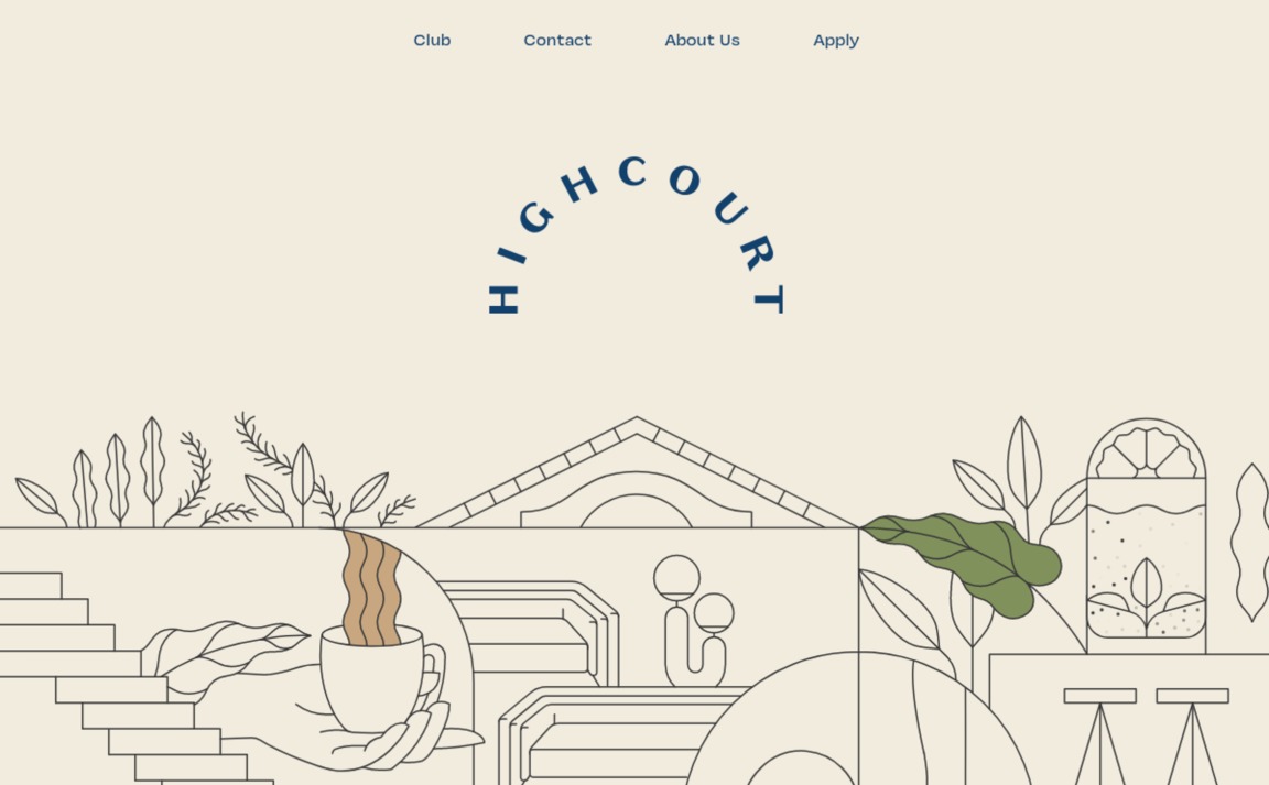 Web Design Inspiration - Highcourt
