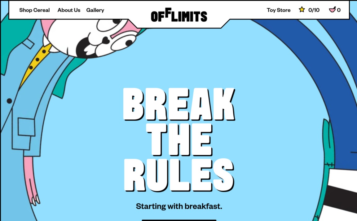 Web Design Inspiration - OffLimits