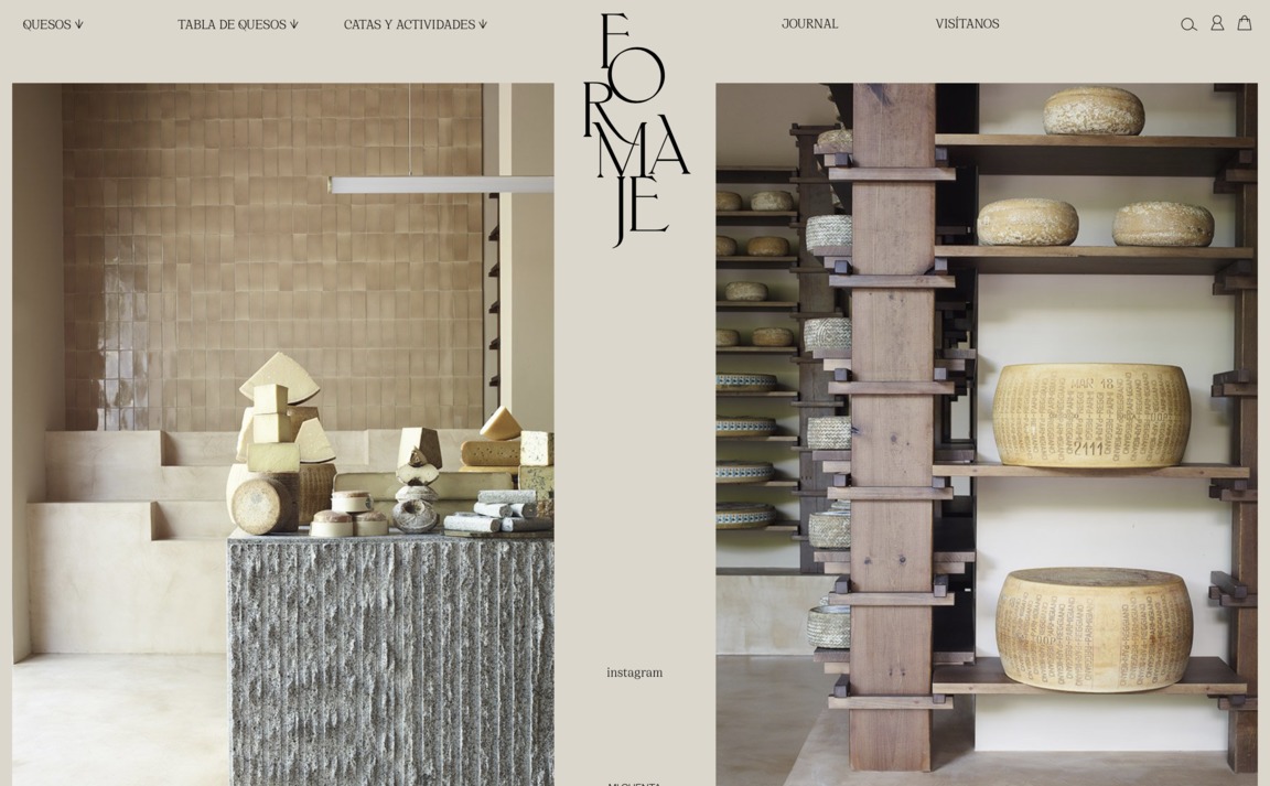 Web Design Inspiration - Formaje